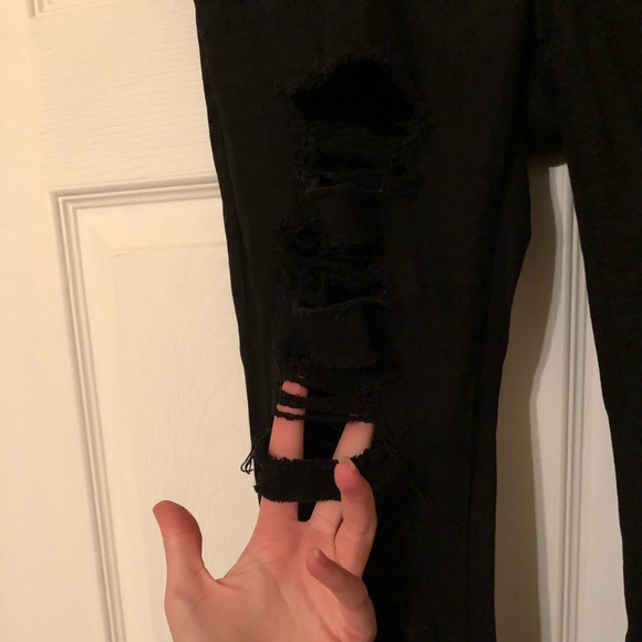 BLACK PREVIOUSLY DISCUSSED JEAN'S - Picture 2 of 3